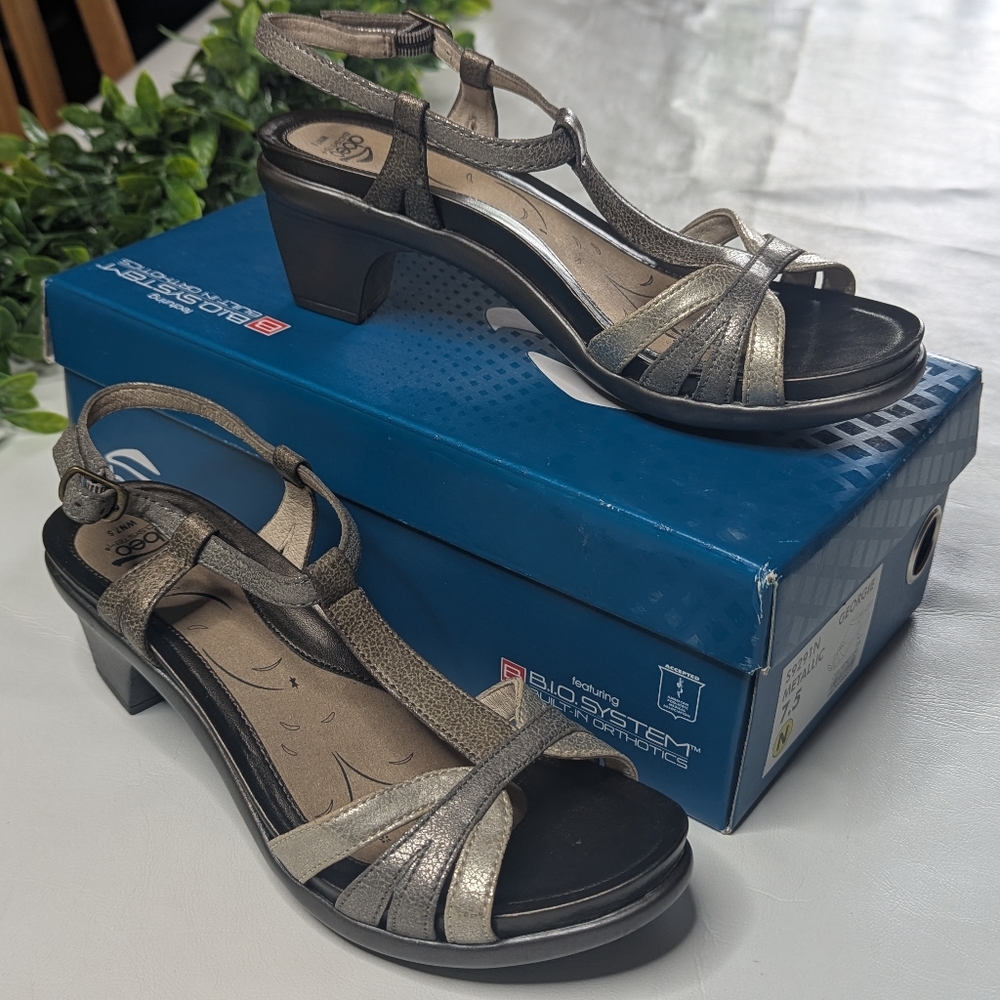 Abeo Georgie Metallic 7.5 narrow